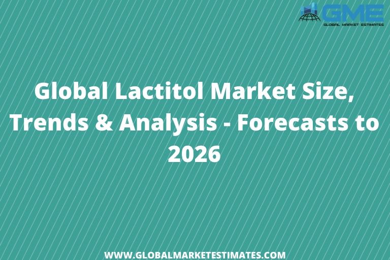 What is happening to the Global Lactitol market?